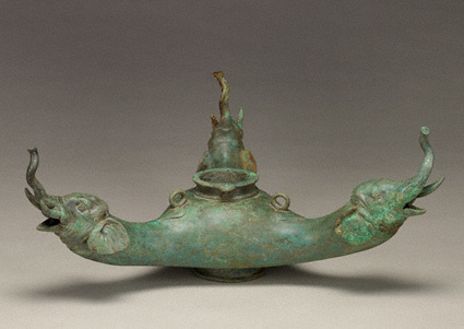 Lamp with Elephant Heads / Colchian
