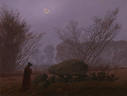 Walk at Dusk / Friedrich