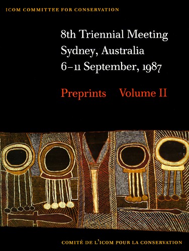 8th Triennial Meeting, Sydney, Australia, September 1987