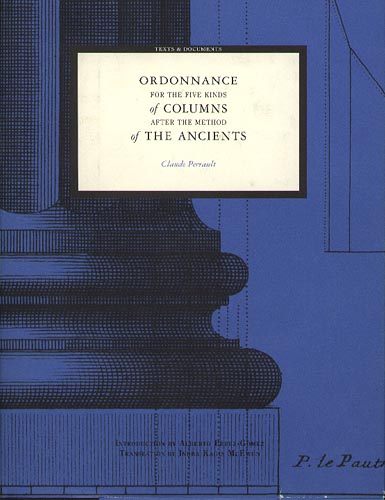 Ordonnance for the Five Kinds of Columns after the Method of the Ancients