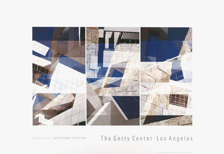 Courtyard Triptych, Poster