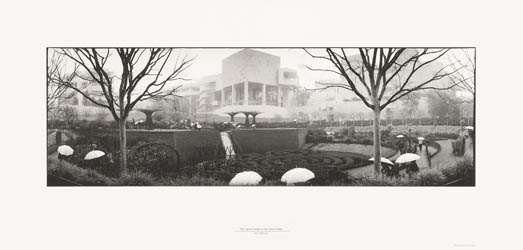 Central Garden Art Print