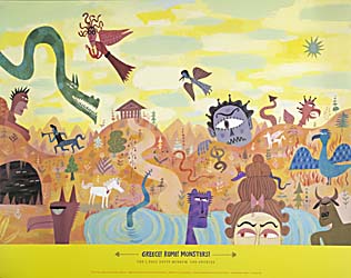 Greece! Rome! Monsters!, Poster