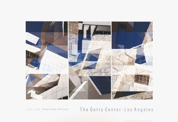 Courtyard Triptych, Poster