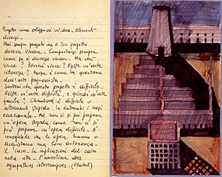 Aldo Rossi: I Quaderni azzurri