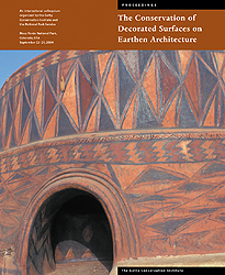 The Conservation of Decorated Surfaces on Earthen Architecture