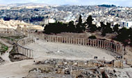 remains of ancient city of Gerasa