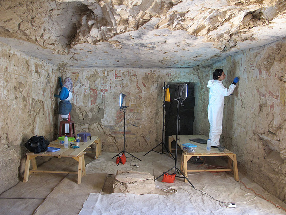 Conservation of Wall Paintings & Site Elements