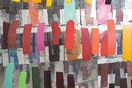 modern paints applied to Mylar