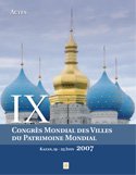 Actes 9e Congrès Mondial des Villes du Patrimoine Mondial