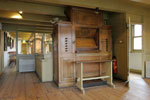 The organ on the first gallery (photo: P. Ryan)