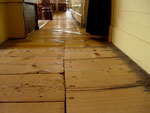 Wooden floor in the church (photo: M. Versluijs)