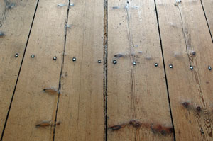 Wooden floor (photo: P. Ryan)