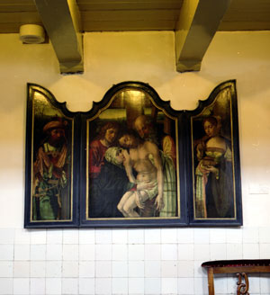 'Descent from the Cross' by the studio of Pieter Coecke van Aelst (photo: P. Ryan)