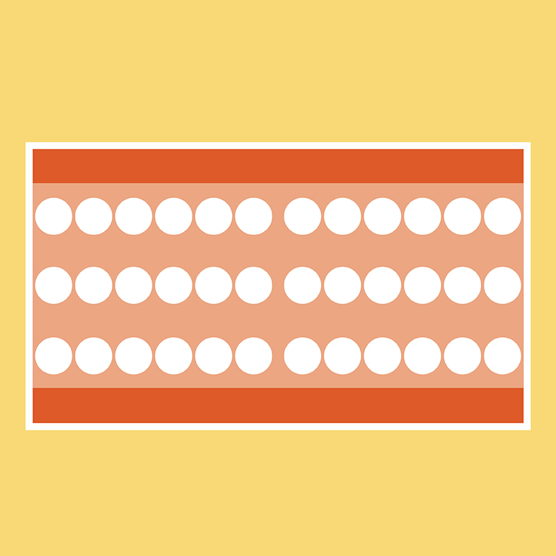 Ludus Duodecim gameboard