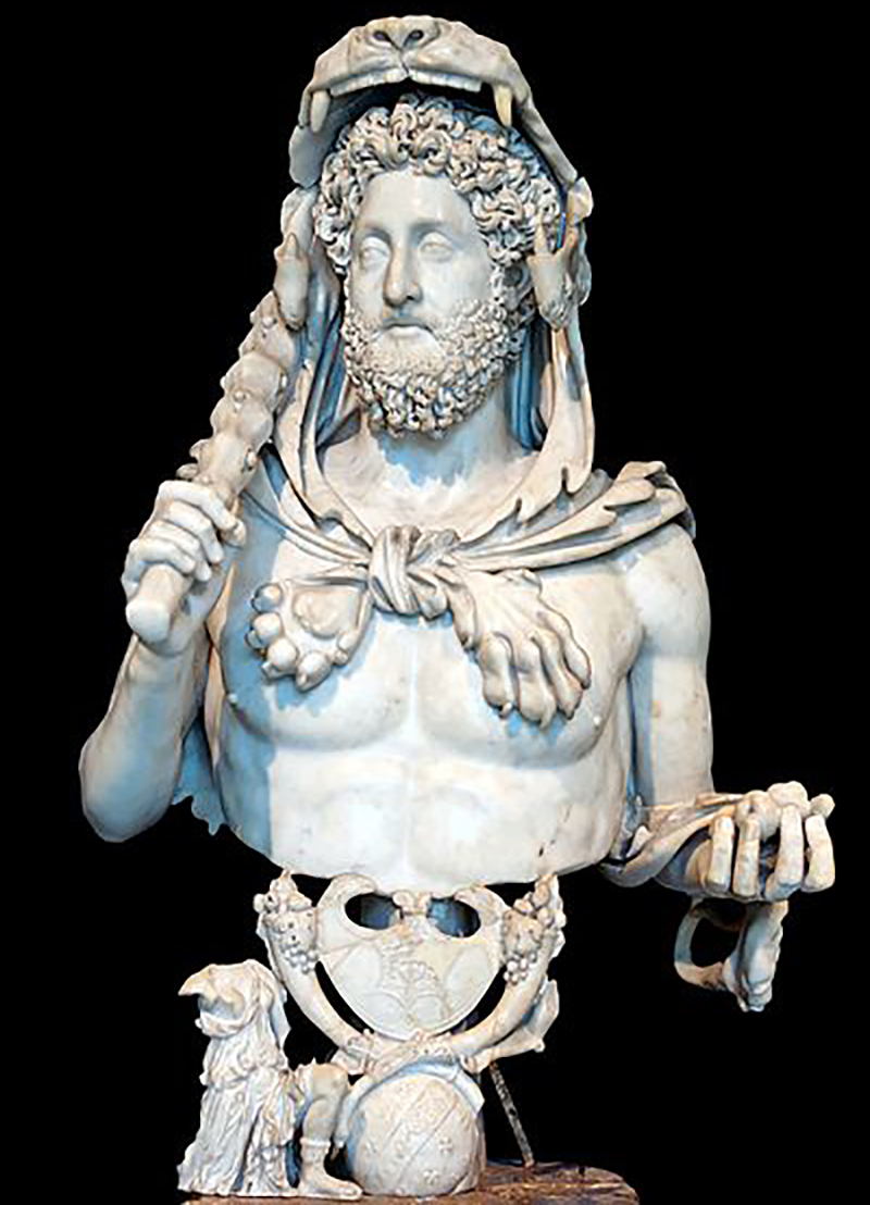 Commodus as Hercules