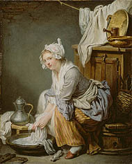 Laundress / Greuze