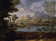 Landscape with Calm / Poussin