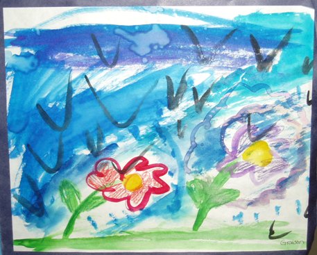 Stormy Garden / Anderson