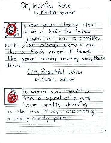 Oh, Tearful Rose/Oh, Beautiful Worm