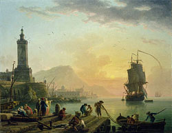 A Calm at a Mediterranean Port/Vernet