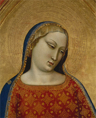 Madonna & Saints (detail) / Daddi