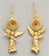 Earrings with Nike / Greek