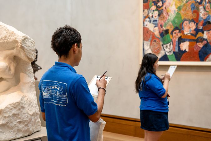 Teen Gallery Guides Center