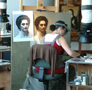 visiting conservator Devi Ormond visiting conservator Devi Ormond