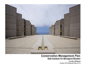 Conservation Management Plan: Salk Institute for Biological Studies