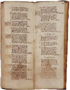 A codex from 1421 listing payments made to suppliers during the construction of Florence Cathedral.