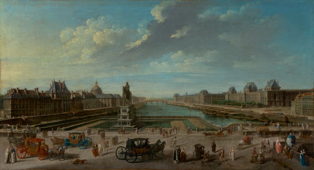 A View of Paris from the Pont Neuf (Getty Museum)