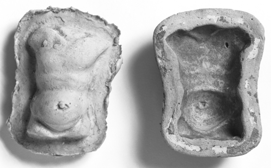 Mold Of The Torso A Male With Distended Stomach Getty Museum No Description Of This Image Is Available