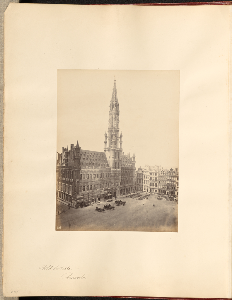 Hotel De Ville Brussels Getty Museum Hotel De Ville Brussels No Description Of This Image Is Available