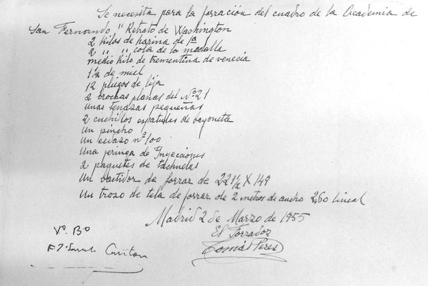 Black and white photo of the cursive writing in figure 18.2 (a).