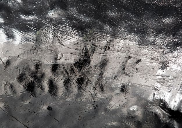 Close-up of the inscription DU No II on the lid.