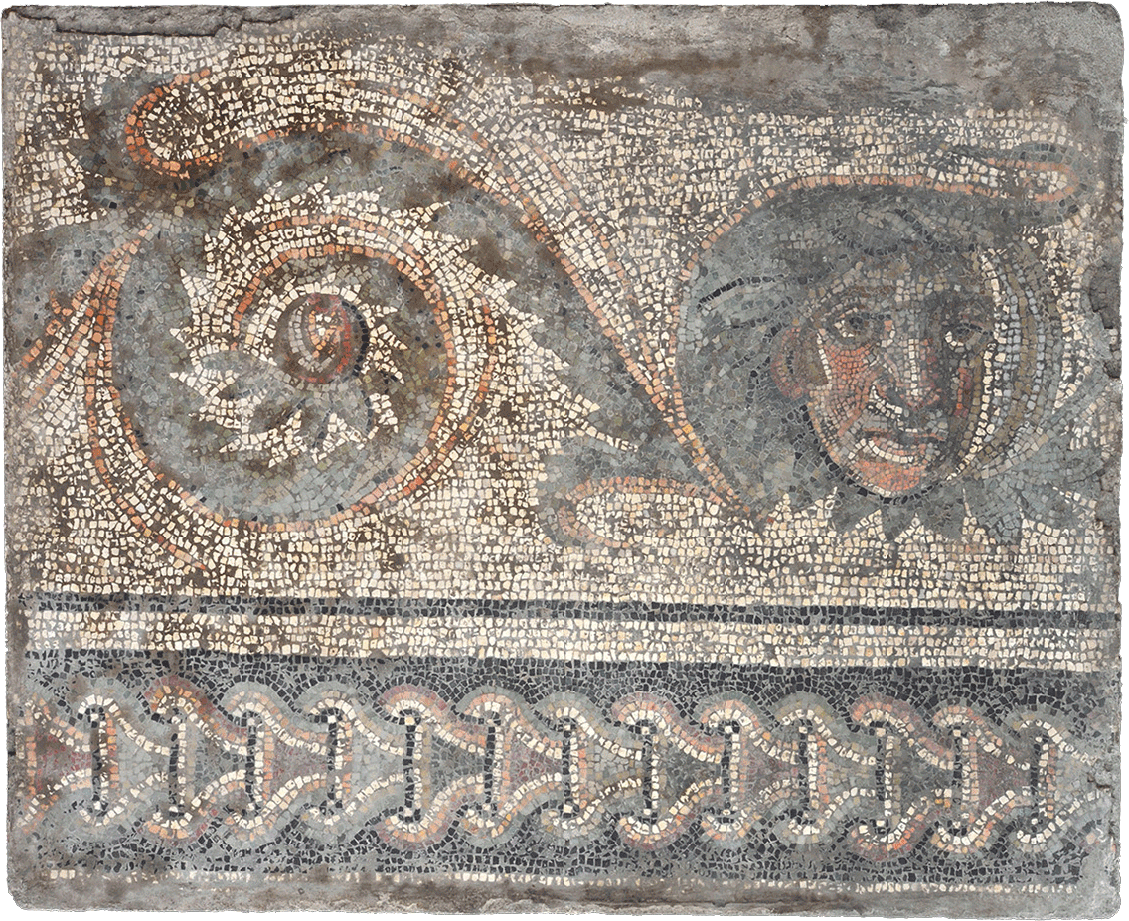 Figure 2: Panel from Mosaic Floor with Bear Hunt