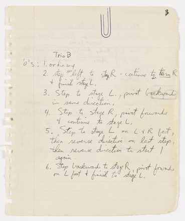 Seventeen pages of notes, all in English. First four, handwritten numbered lists on white torn-out pages from a small lined spiral notebook, next three, handwritten paragraphs on yellow lined notepad pages, next three, typewritten numbered list on white paper, next seven, handwritten paragraphs on white lined spiral notebook pages.