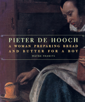 A Woman Preparing Bread and Butter for a Boy