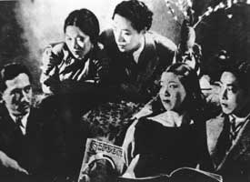Still from <em>Scenes of City Life</em>, 1935, directed by Yuan Muzhi