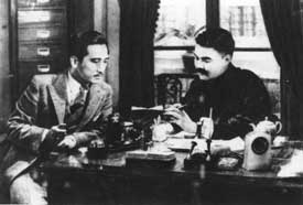 Still from <em>Scenes of City Life</em>, 1935, directed by Yuan Muzhi