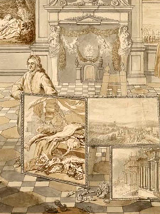 View of a Dealer's Picture Gallery