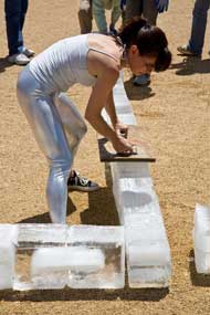 Overflow, a reinvention of Allan Kaprow's Fluids