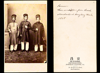 Parsees, Fire Worshippers from Persia, Merchants at Hong Kong, China / Yee Cheong Parsees, Fire Worshippers from Persia, Merchants at Hong Kong, China / Yee Cheong