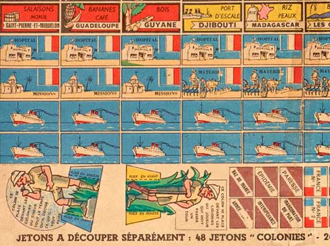 French Colonial Board Game