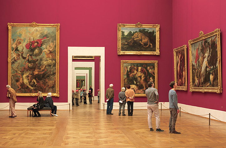 Rubens Room, Alte Pinakothek, Munich, Germany, 2011