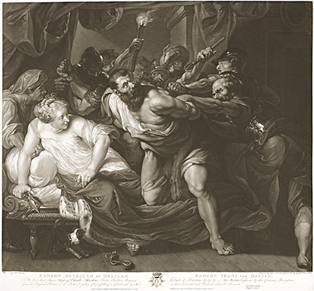 Valentine Green's print after the painting The Satyr and the Traveller by Jacob Jordaens the Elder Valentine Green's print after the painting The Satyr and the Traveller by Jacob Jordaens the Elder