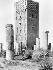 Whittlesey/Mosque and minaret, Rabat, Morocco