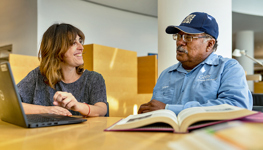 Getty grounds staff and local community members have their say in Reinventing the Americas