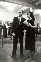 James B. and Barbara Byrnes at the LACMA / courtesy Barbara and James B. Byrnes